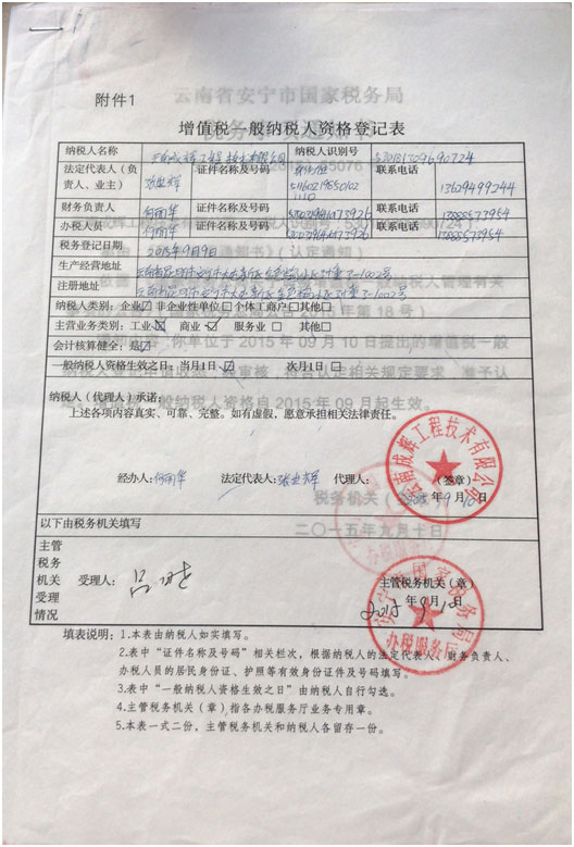 增值税一般纳税人